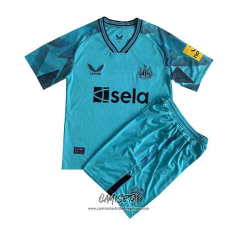 Segunda Camiseta Newcastle United Portero 2023 2024 Nino