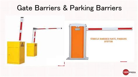 Gate Barrier System Boom Barrier Uae Tektronix Technologies