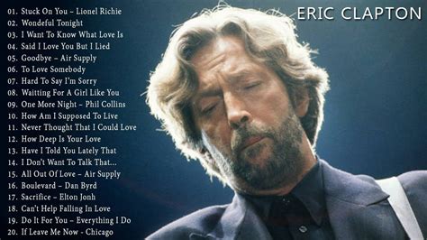 Eric Clapton Phil Collins Air Supply Bee Gees Chicago Rod Stewart