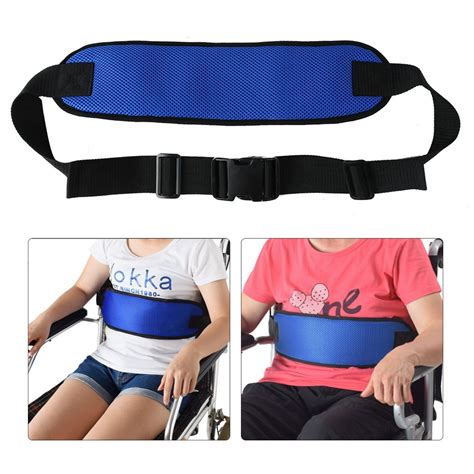 Acouto Wheelchair Seat Belt Restraint Systems Chest Cross Breathable Restraints Harness Chair