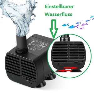 Flintronic Aquarium Pumpe Klein Usb Mini Wasserpumpe L H