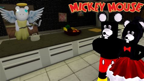 Mickey Y Minnie Intentan Escapar De Piggy Roblox Youtube