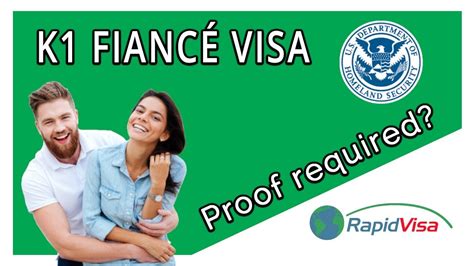 What Proof Is Required For A K 1 Fiancé Visa Rapidvisa®