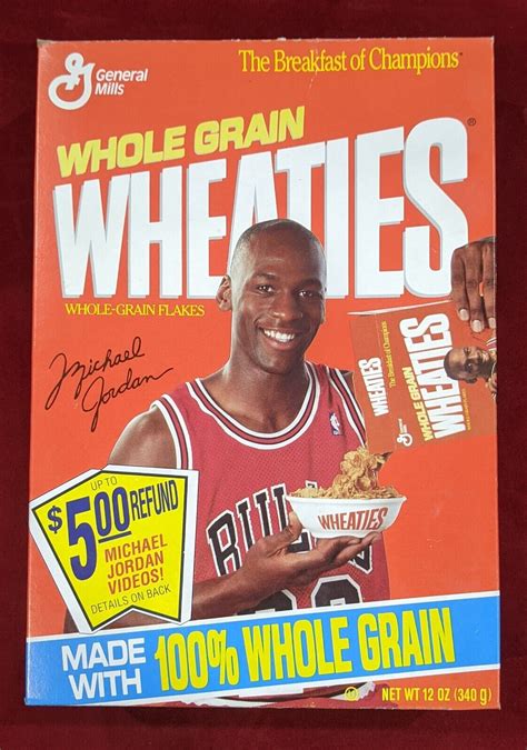 Vintage Michael Jordan Wheaties Cereal Box Values Mavin