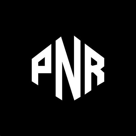 Pnr Letter Logo Design With Polygon Shape Pnr Polygon And Cube Shape