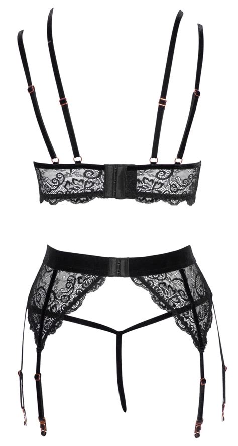 ABIERTA FINA SEXY LUXE KETTING LINGERIE SET Coco Lamar