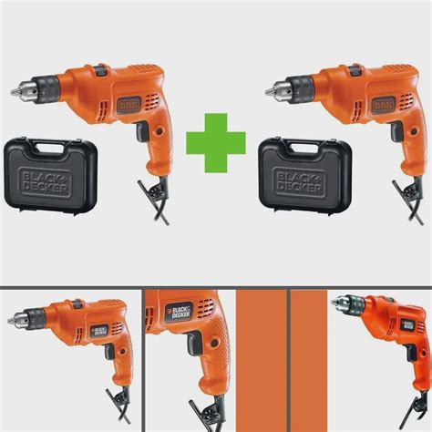 Kit Conjunto Furadeira De Impacto Black Decker Tm K