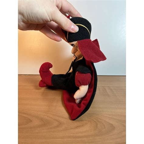 Disney Store Jafar Villain Aladdin Bean Bag Plush With Disney Store Tags