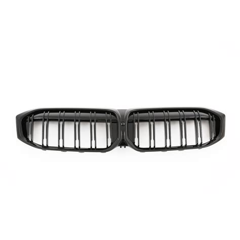 Calandre Double Lignes Look M Noir Brillant Pour Bmw Serie G G