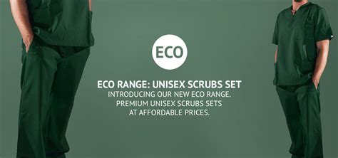 New Eco Range Affordable Quality Scrubs Sets