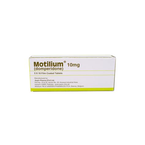 Motilium Tab 10mg 50s Price In Pakistan