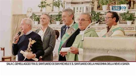 Sala Consilina Gemellaggio Tra Il Santuario Di San Michele E Il