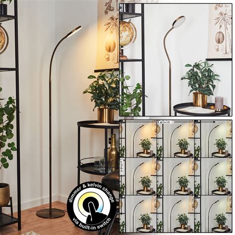 HALTIA Floor Lamp LED bronze H3590010 | illumination.co.uk