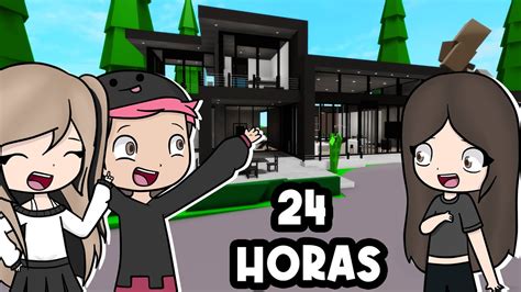 Horas Viviendo En Un Mundo Color Negro En Brookhaven Roblox Youtube