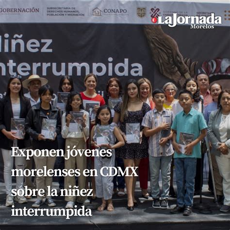 Exponen J Venes Morelenses En Cdmx Sobre La Ni Ez Interrumpida La