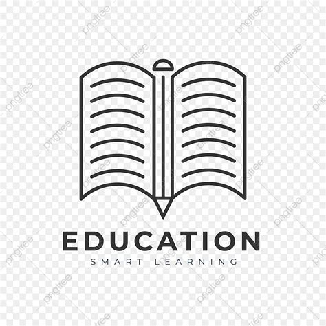 Education Logo Vector Black