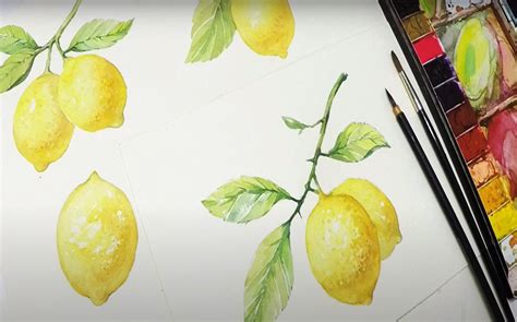 How To Paint Lemons Amazing And Easy Tutorials