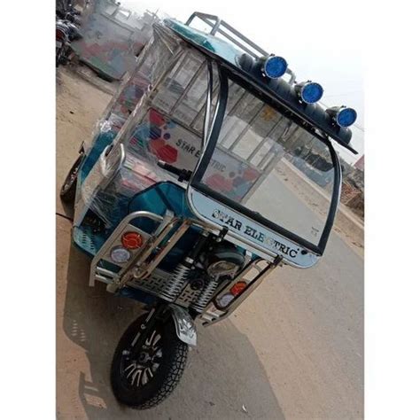 Star Electric Aqua Blue Battery Operated E Rickshaw At Rs