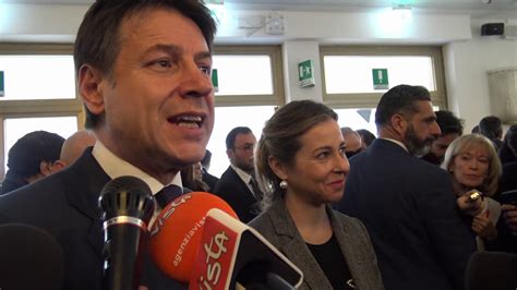 Il premier Giuseppe Conte all Inaugurazione dell Università Cattolica