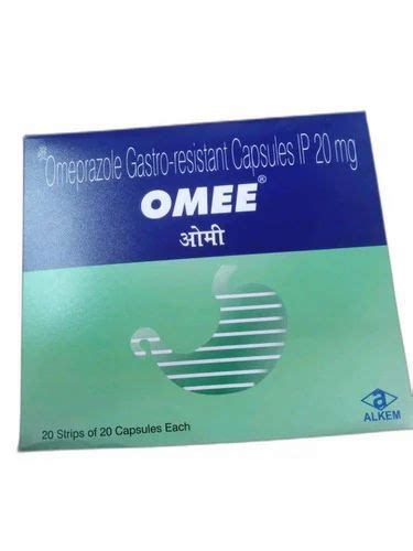 20mg Omeprazole Gastro Resistant Capsule Ip At Rs 57box Omeprazole