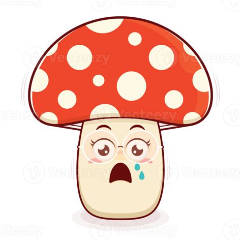 Scared Mushroom Cartoon 55043895 Png