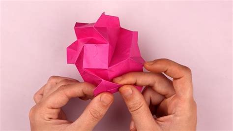 Topo 118 Imagem Rosa De Origami Passo A Passo Br Thptnganamst Edu Vn