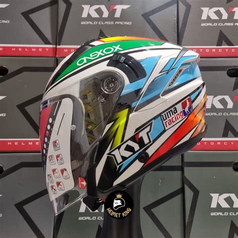 Psb Approved Kyt Nf J Kasma Daniel Replica Open Face Double Visor