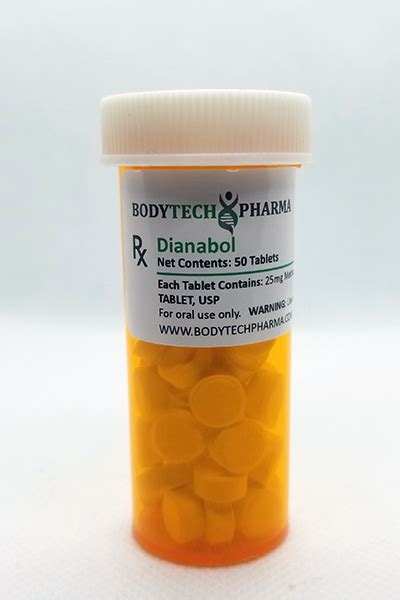 Dianabol 25mg (#540014) - Bodytech Pharma