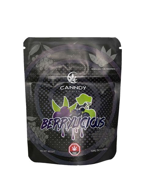 Buy Canndy Edibles Berrylicious Gummies Online At Budlyft