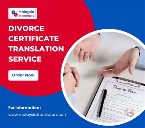 Divorce Certificate Translation Services In Malaysia