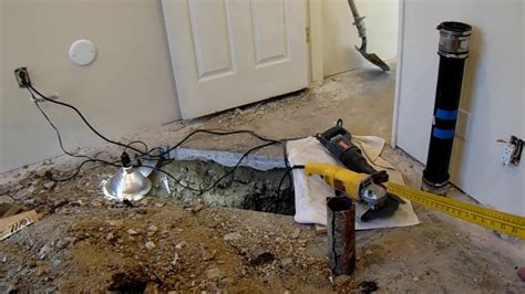 How To Find Pipes In Concrete Floor