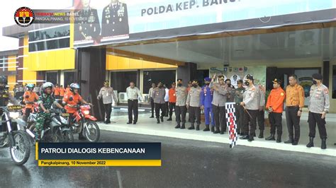 Kapolda Lepas Iring Iringan Patroli Dialogis Antisipasi Bencana