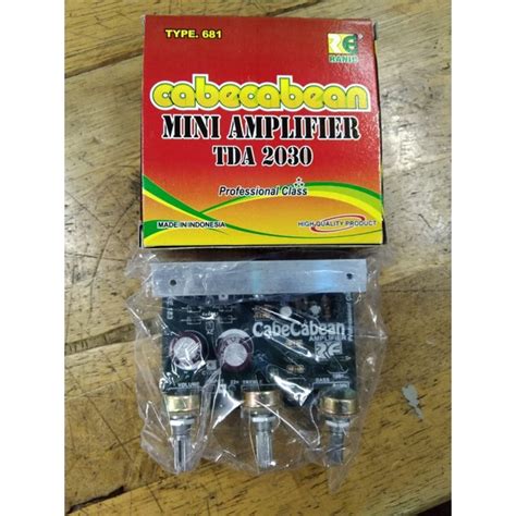 Jual Mini Amplifier Tda Cabecabean Shopee Indonesia