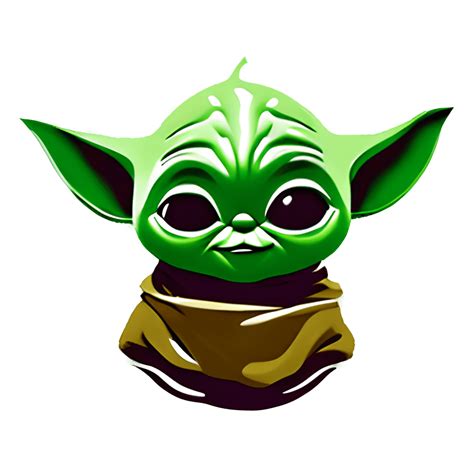 Baby Yoda Afbeelding Creative Fabrica