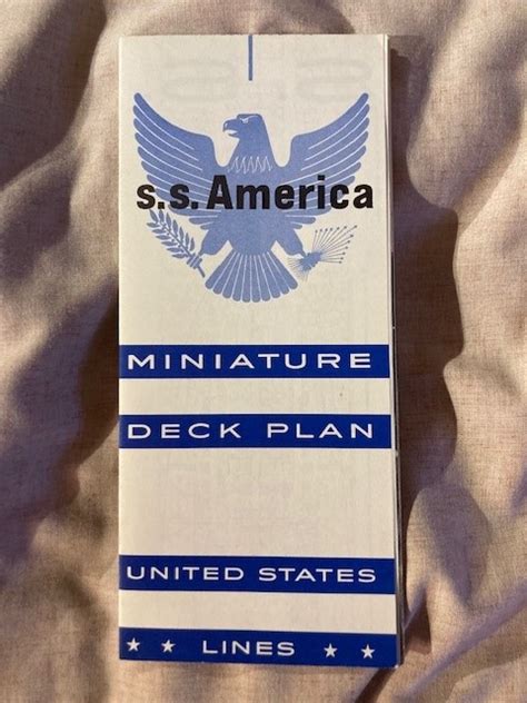 United States Lines: Mini SS America deck plan | The Grand Liner LoungeThe Grand Liner Lounge