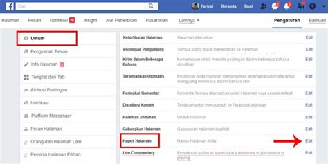 Cara Menghapus Halaman Facebook Dengan Metode Paling Mudah Unis Tangerang