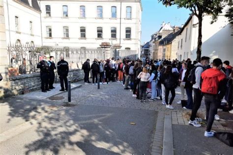 Pontivy Le Lyc E Joseph Loth Bloqu Ce Lundi Matin