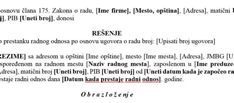 Žalba Na Privremeno Rešenje Poreske Uprave Besplatan Obrazac I