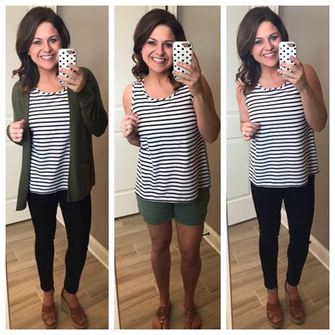 Pin By Michelle On Outfit Ideas Outfits With Striped Shirts Black