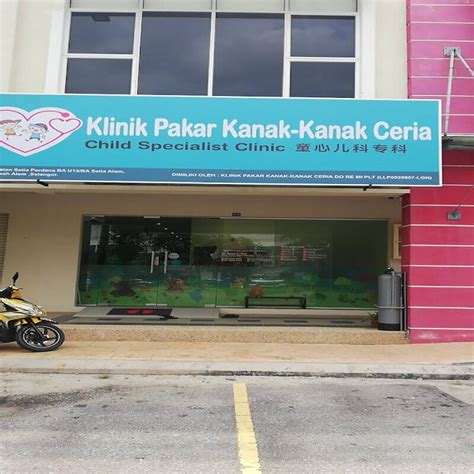 Ini 10 Klinik Pakar Kanak Kanak Di Shah Alam Yang Terkini 2025