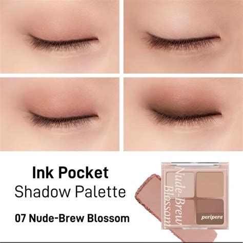 PERIPERA Ink Pocket Shadow Palette Nude Brew Blossom Beauty