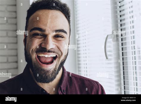 Happy Black Man Stock Photo Alamy