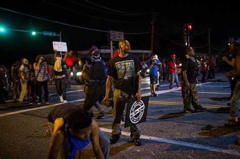 Violence Flares in Ferguson After Appeals for Harmony - The New York Times