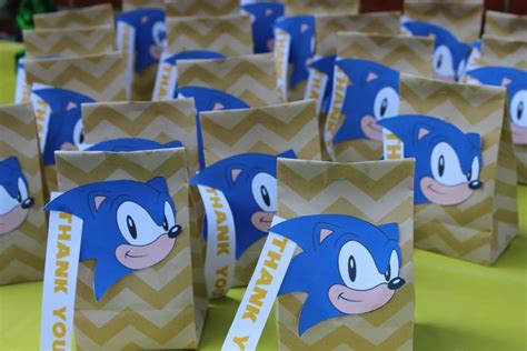 Sonic The Hedgehog Birthday Bash Catchmyparty Sonic Birthday