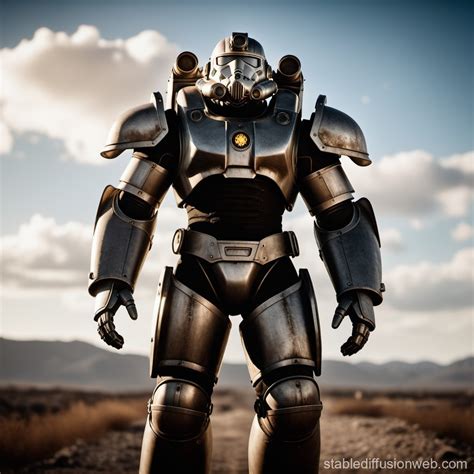 Jetpack Equipped Power Armor From Fallout Game Stable Diffusion Online