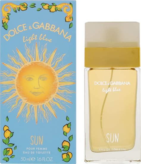 Dolce And Gabbana Light Blue Sun Eau De Toilette 50ml Amazonae Beauty