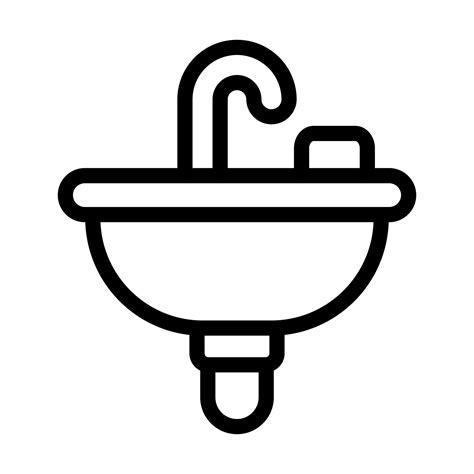 diseño de icono de lavabo 12378114 Vector en Vecteezy