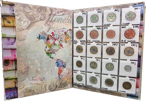 Numart Album Carpeta COLECCIONADOR Para Monedas DE Mexico Y EL Mundo