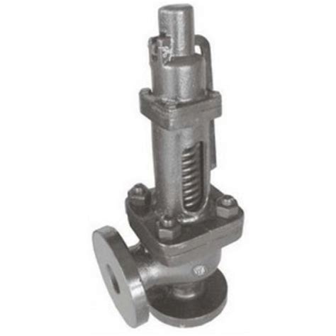 Wj Cast Iron Spring Loaded Single Post Safety Valve For Industrial Size Standard At Best