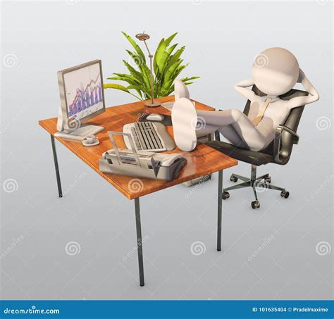 Lazy Worker Sleeping And Angry Colleague Cartoon Vector | CartoonDealer ...